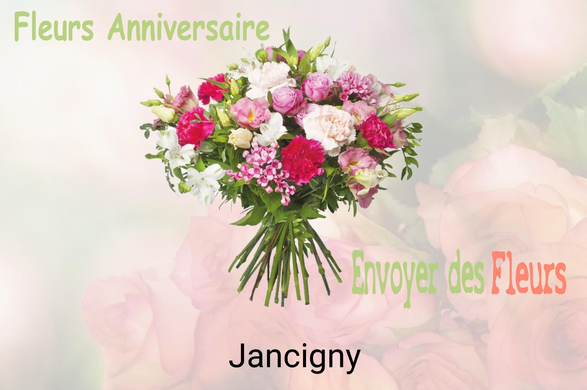 Bouquet de fleurs d’anniversaire livré à Jancigny